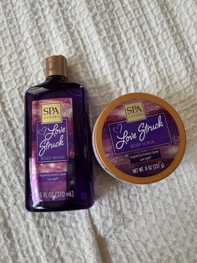 Love Struck Body Wash & Body Scrub - Purple